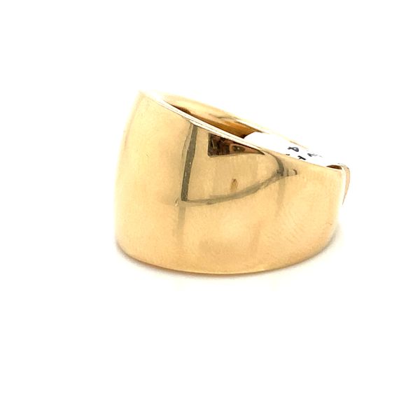14K Yellow Gold Lightweight Domed Fashion Ring Avitabile Fine Jewelers Hanover, MA