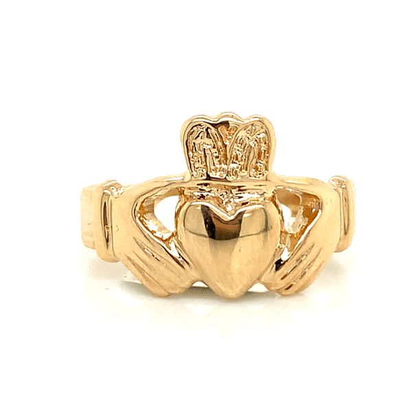 14K Yellow Gold Claddagh Ring  Avitabile Fine Jewelers Hanover, MA
