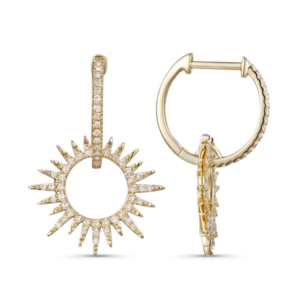14KY Diamond Earrings Castle Couture Fine Jewelry Manalapan, NJ