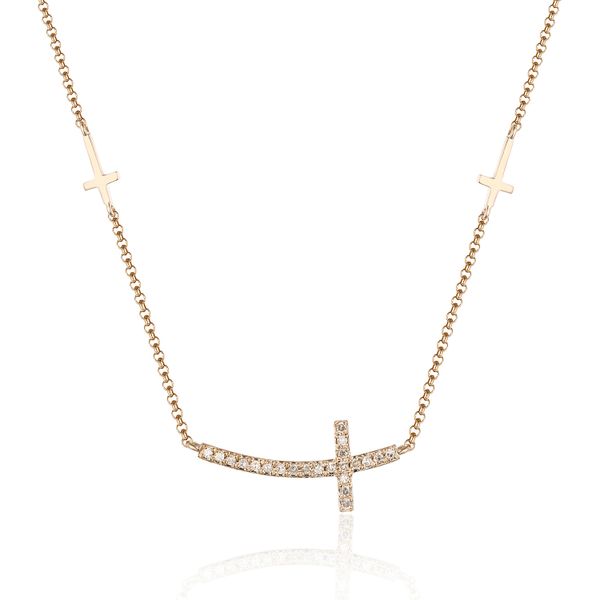 14KY Diamond Necklace Castle Couture Fine Jewelry Manalapan, NJ