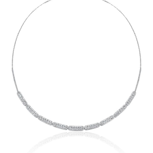 14KW Diamond Necklace Castle Couture Fine Jewelry Manalapan, NJ