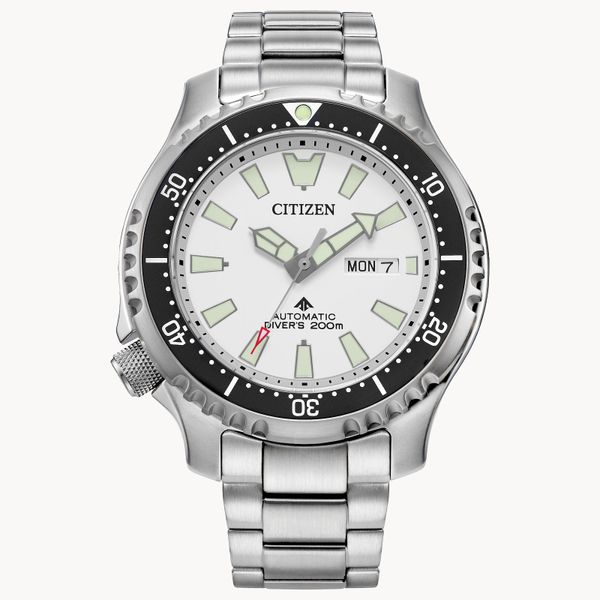 Men's Citizen Automatic Diver's Watch Classic Creations In Diamonds & Gold Venice, FL