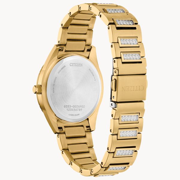 Women's Crystal Citizen Eco-Drive Watch Image 2 Classic Creations In Diamonds & Gold Venice, FL