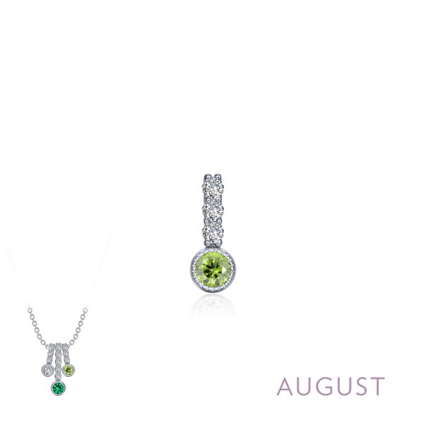 August Birthstone Love Pendant - Small Confer's Jewelers Bellefonte, PA