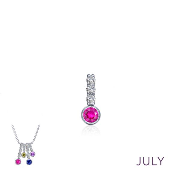 July Birthstone Love Pendant - Small Confer’s Jewelers Bellefonte, PA