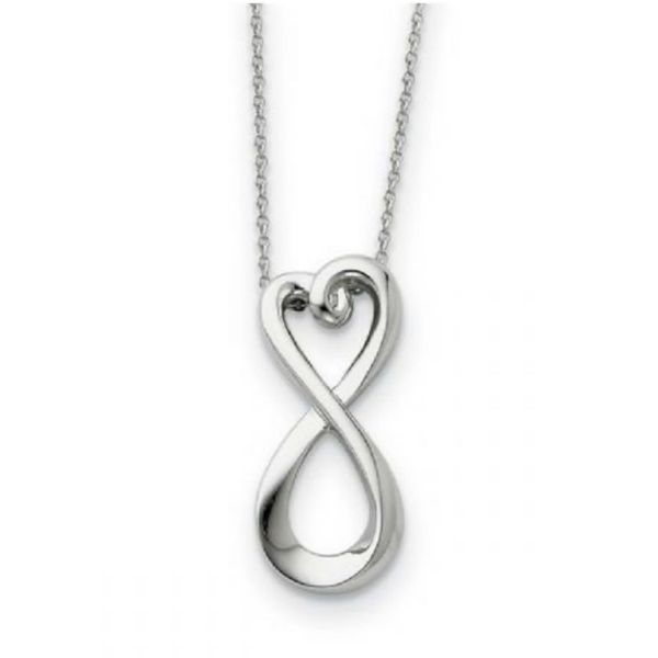 Sterling Silver Infinity Love Pendant Confer’s Jewelers Bellefonte, PA