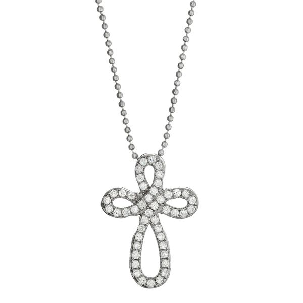 Sterling Silver Open Cross Pendant Confer’s Jewelers Bellefonte, PA