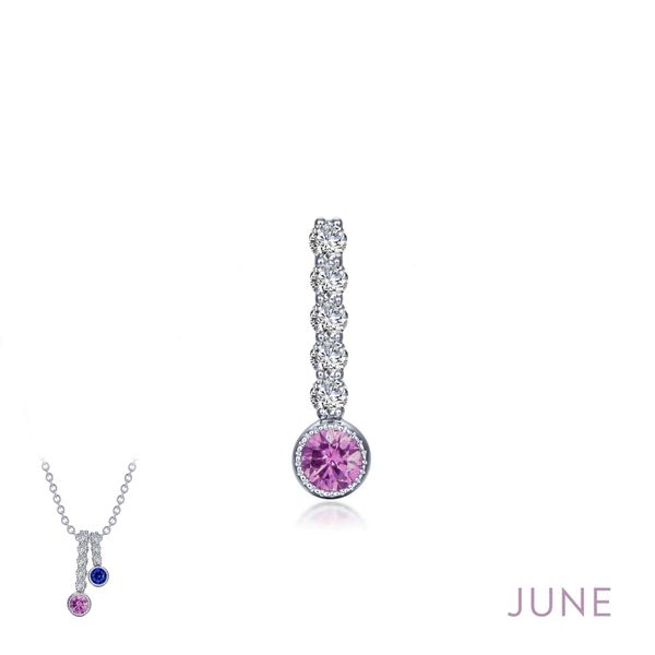 June Birthstone Love Pendant - Long Confer's Jewelers Bellefonte, PA