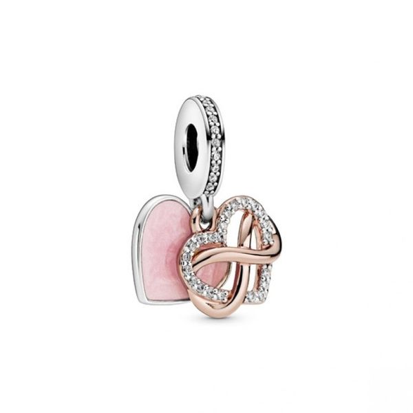Sparkling Infinity Heart Dangle Charm - PANDORA Rose Confer's Jewelers Bellefonte, PA