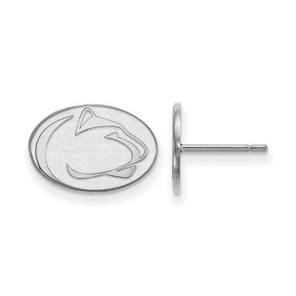 Sterling Silver XSmall Penn State Lions Head Logo Stud Earrings Confer’s Jewelers Bellefonte, PA