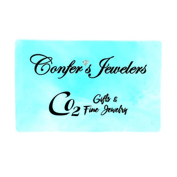 Confer's Jewelers Gift Card Confer's Jewelers Bellefonte, PA