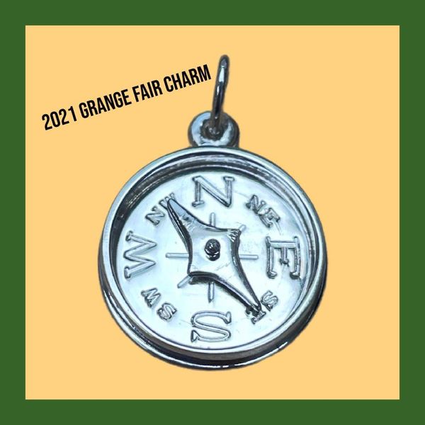 Grange Fair Compass Charm Confer's Jewelers Bellefonte, PA