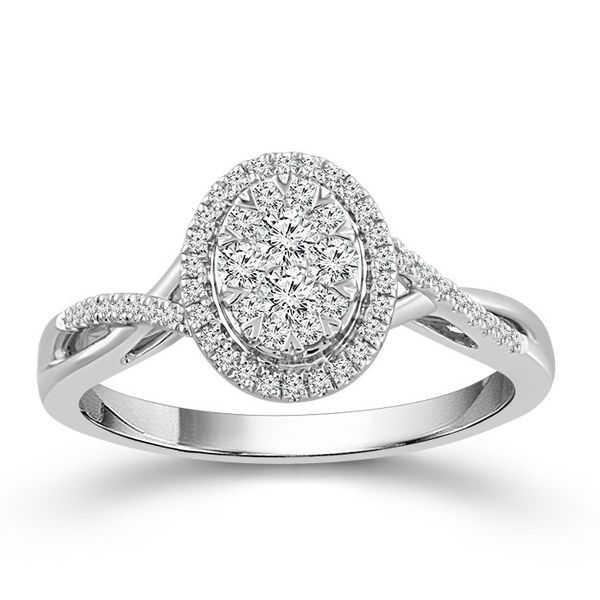 10K White Gold Diamond Ring Confer's Jewelers Bellefonte, PA