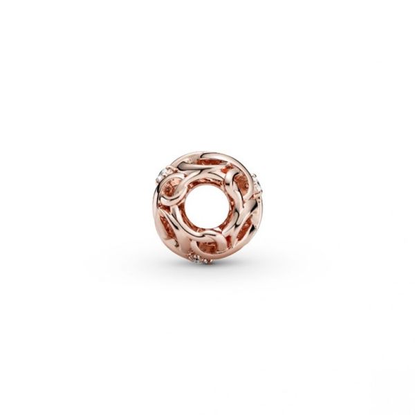 Openwork Woven Infinity Charm - PANDORA Rose Image 3 Confer's Jewelers Bellefonte, PA