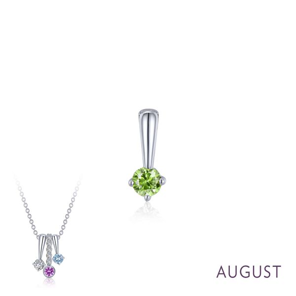 August Birthstone Love Pendant - Small Confer’s Jewelers Bellefonte, PA