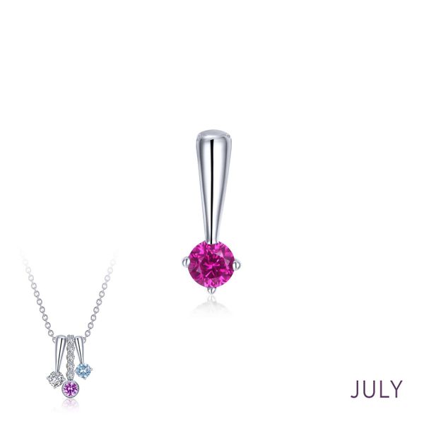 July Birthstone Love Pendant - Long Confer’s Jewelers Bellefonte, PA