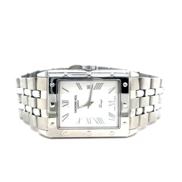 Automatic Mother-of-Pearl & Diamonds Leather Watch - Maestro Ladies |  RAYMOND WEIL