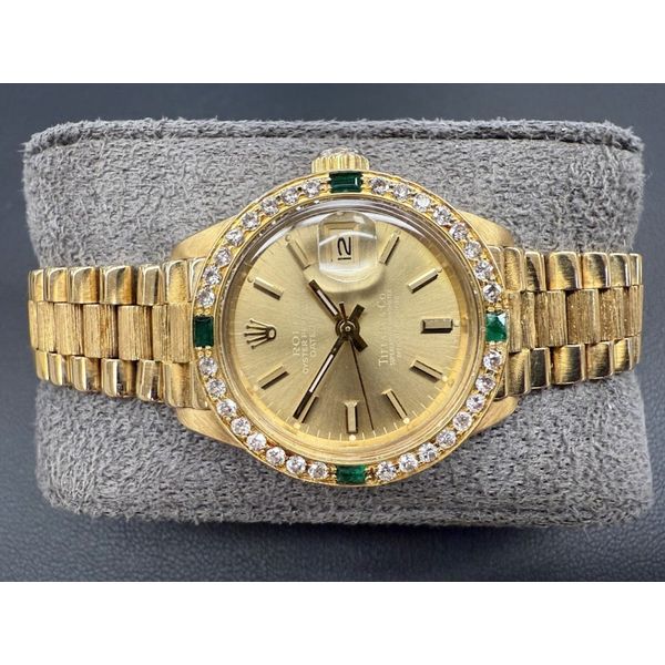 Pre-Owned Rolex President Ref. 6927 26MM  Tiffany & Co. D...