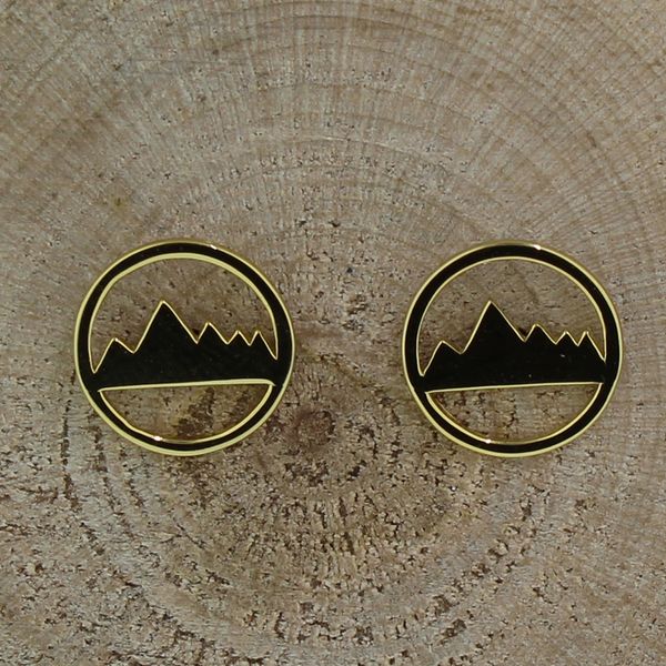 Mountain Earring (Gold Plated) Darrah Cooper, Inc. Lake Placid, NY