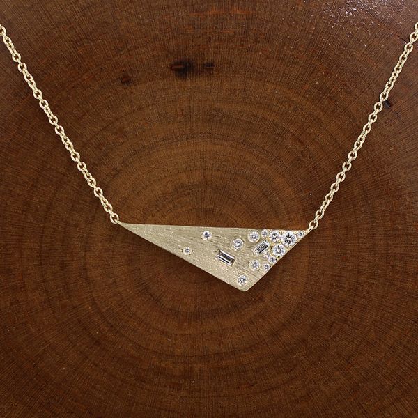 Diamond Triangle Necklace Darrah Cooper, Inc. Lake Placid, NY