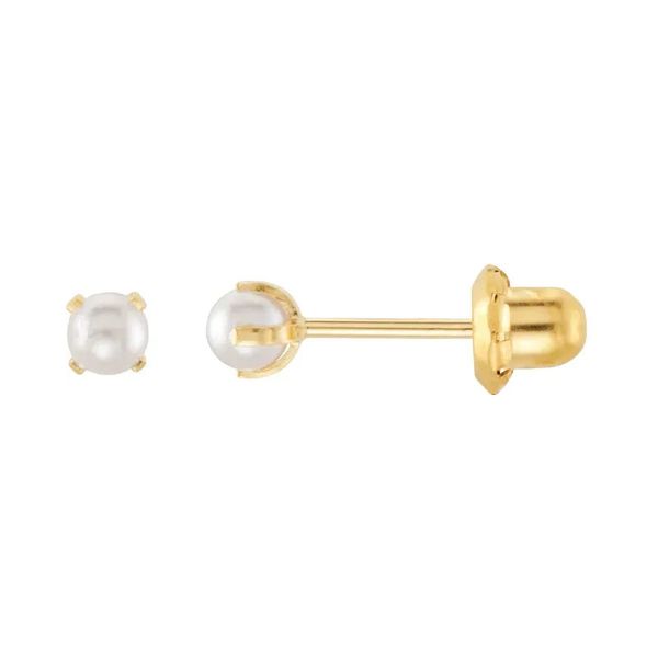 14k Stud Earrings | 3mm Image 2 David Douglas Diamonds & Jewelry Marietta, GA