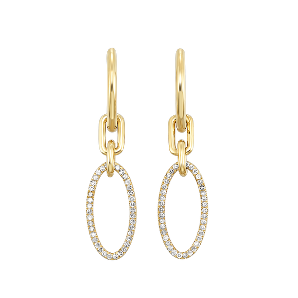 14k Diamond Earrings 1/5 ctw D. Geller & Son Jewelers Atlanta, GA