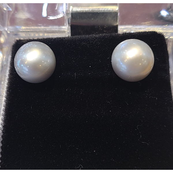 Grey Pearl Earrings DJ's Jewelry Woodland, CA