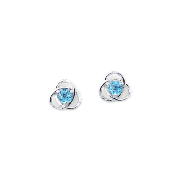 Blue Topaz Earrings DJ's Jewelry Woodland, CA
