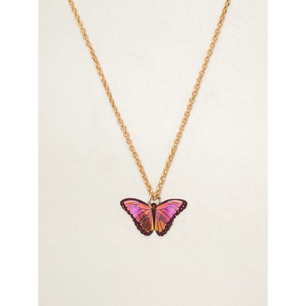 Kids Bella Butterfly Necklace, Coral DJ's Jewelry Woodland, CA