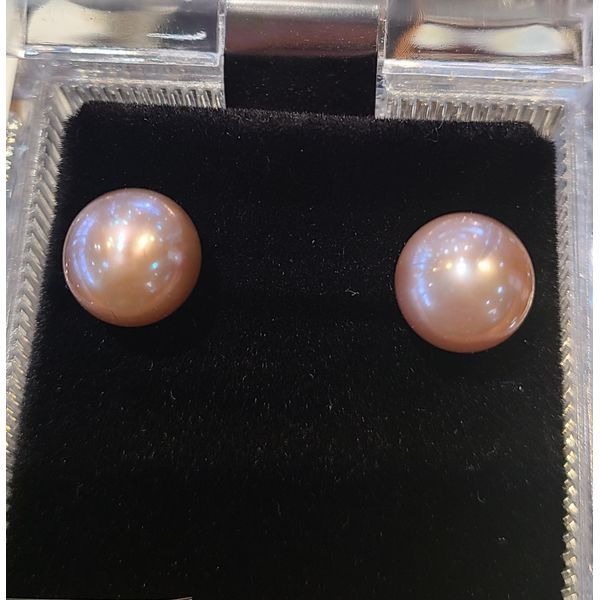 Pink Pearl Earrings DJ's Jewelry Woodland, CA