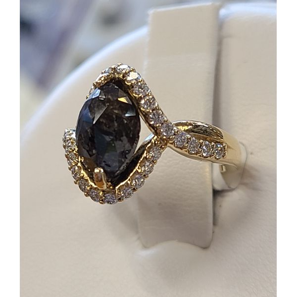 Rustic Diamond Engagement Ring Image 3 DJ's Jewelry Woodland, CA