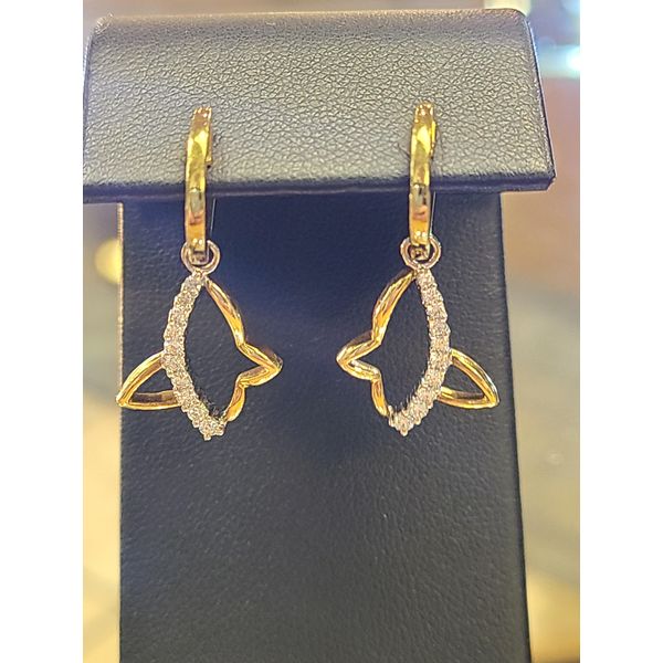 Diamond Earrings, Hoops DJ's Jewelry Woodland, CA