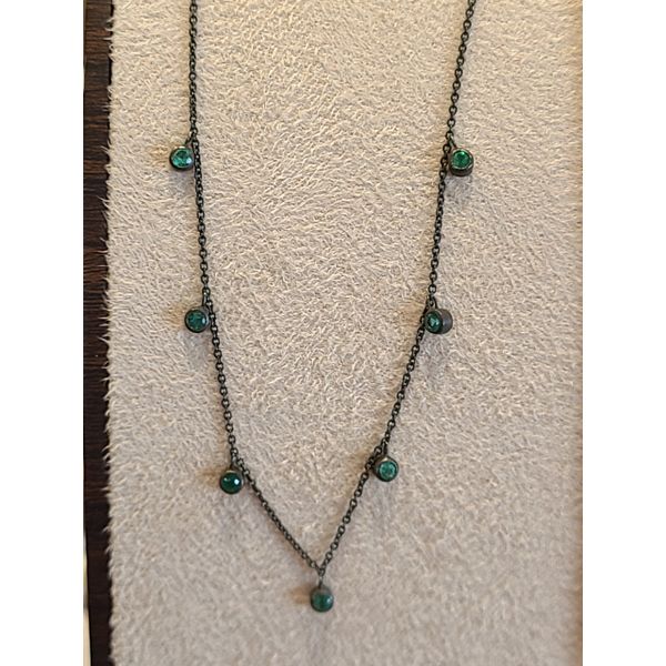 Emerald Foreged Necklace DJ's Jewelry Woodland, CA
