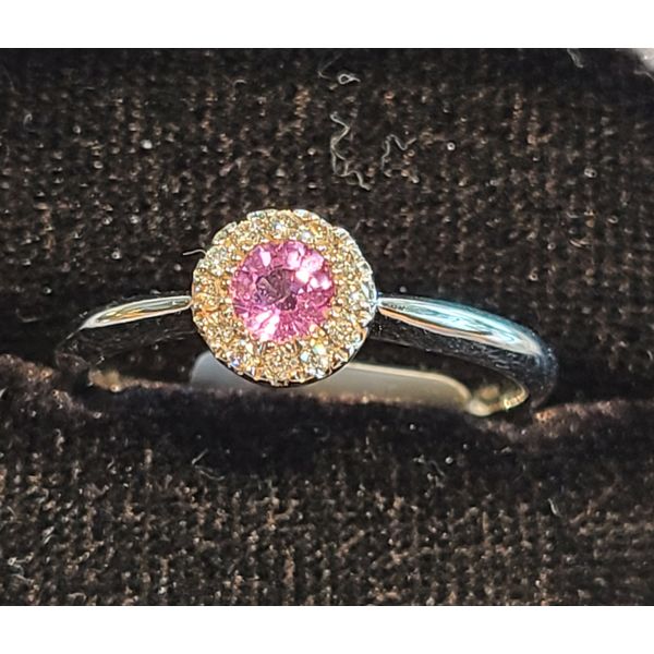 Pink Sapphire Ring DJ's Jewelry Woodland, CA