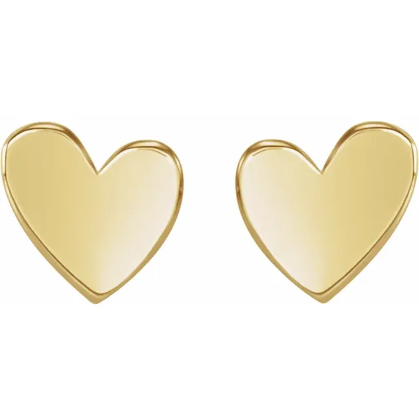 Heart Earrings DJ's Jewelry Woodland, CA