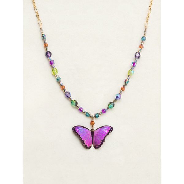 Bindi Ultra Violet Butterfly Necklace DJ's Jewelry Woodland, CA