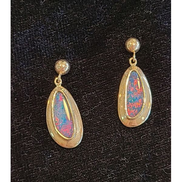 Opal Earrings DJ's Jewelry Woodland, CA