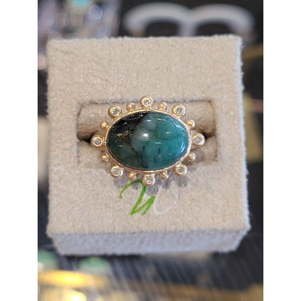 Emerald Athena Ring DJ's Jewelry Woodland, CA