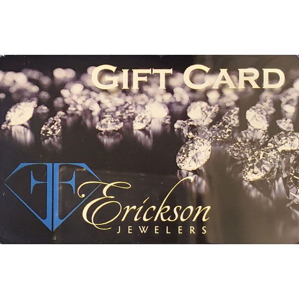 Erickson Jewelers Gift Card Erickson Jewelers Iron Mountain, MI
