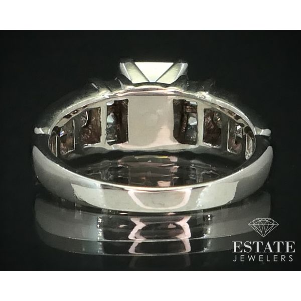 14k White Gold IGI Princess 1.06ct Natural Diamond Engagement Ring i15214 Image 3 Estate Jewelers Toledo, OH