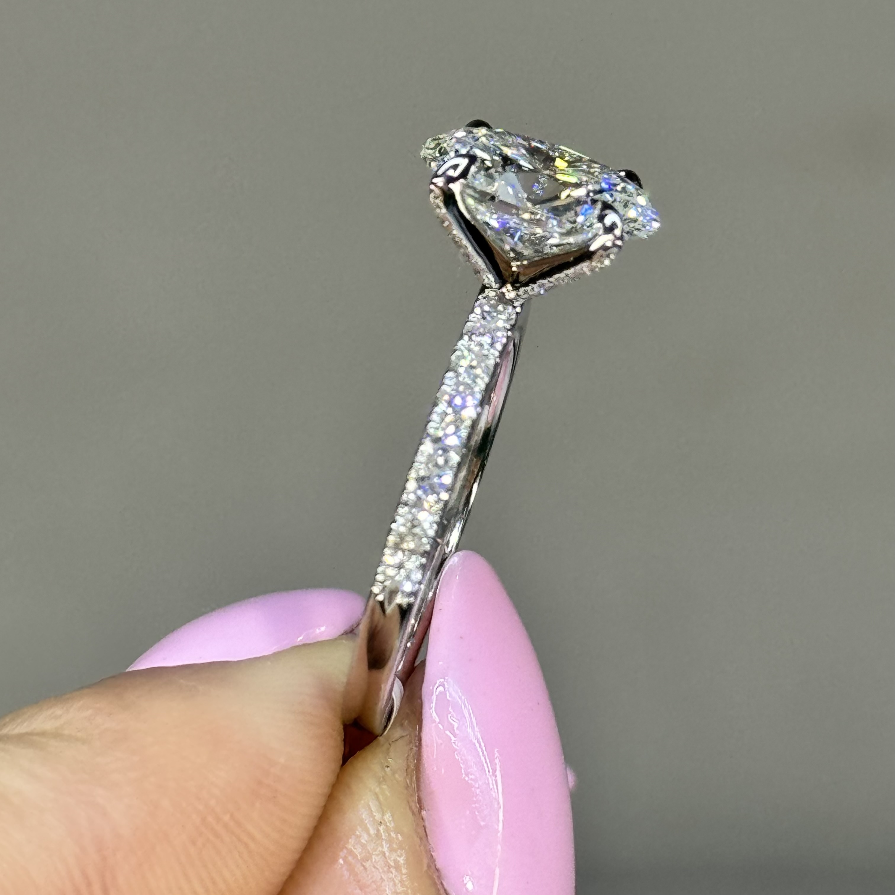2.01ct H SI1 "Maya" Engagement Ring Image 3 Forever Diamonds New York, NY