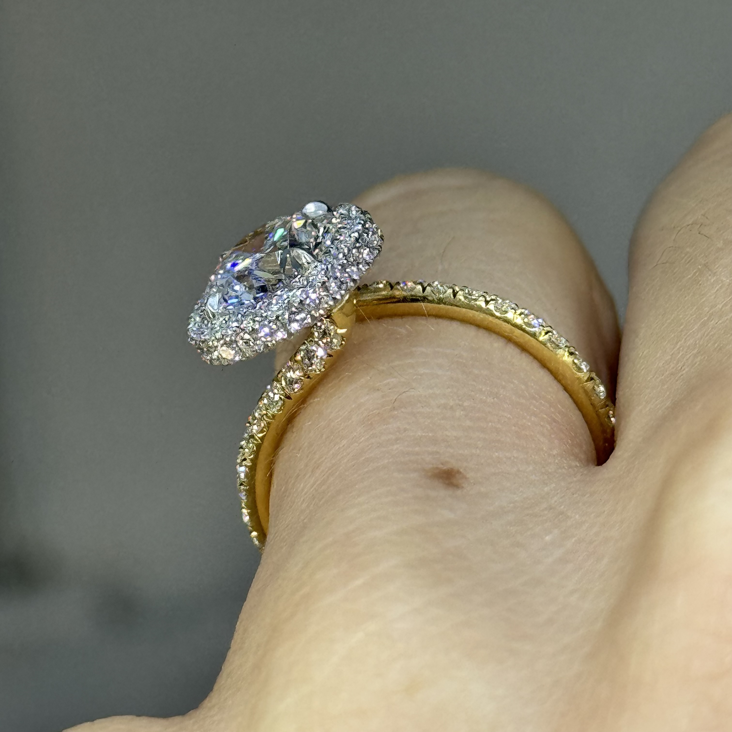 1.92ct GIA D VS1 Round "Lilah" Engagement Ring Image 3 Forever Diamonds New York, NY