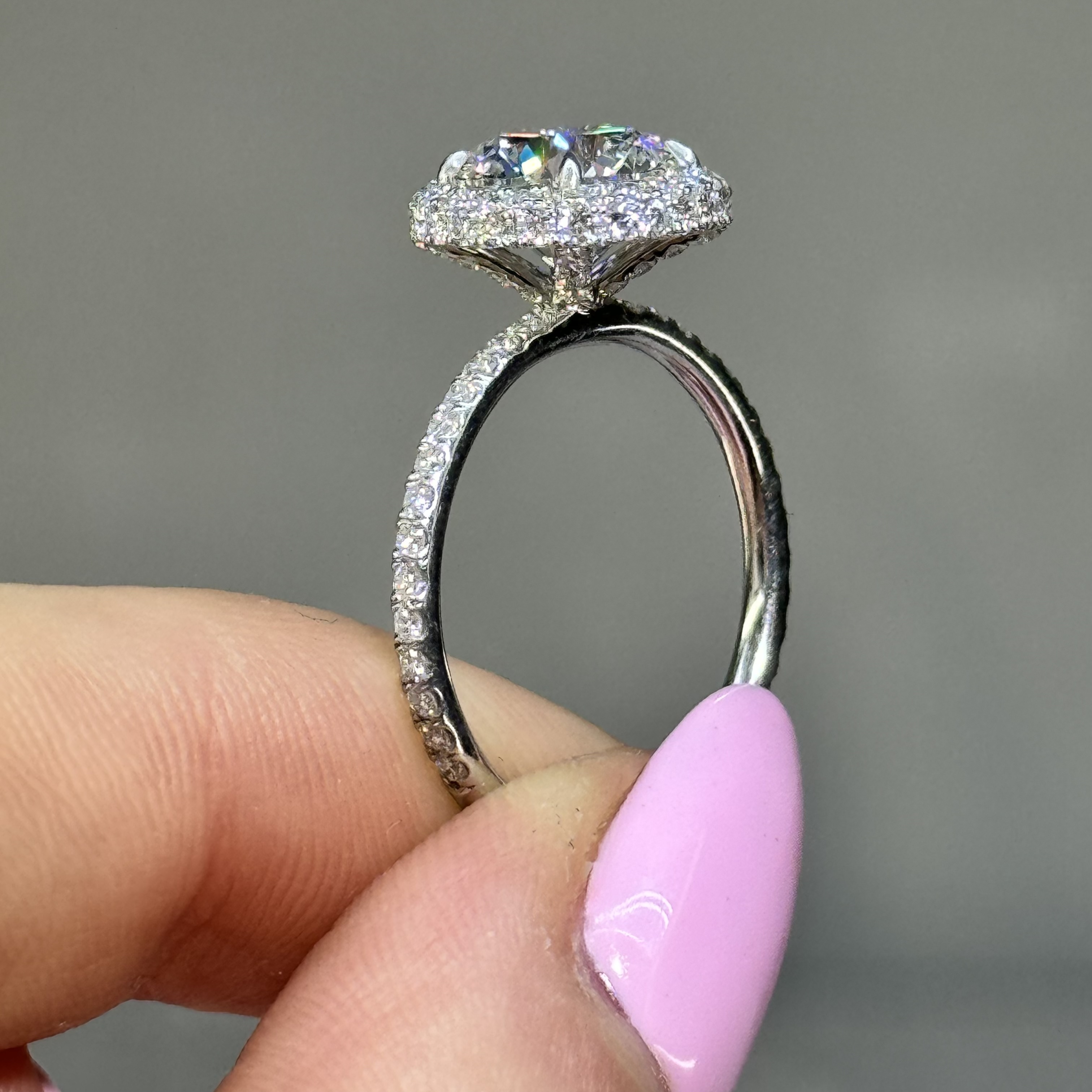 2.36ct GIA E VS2 Round "Camila" Engagement Ring Image 3 Forever Diamonds New York, NY