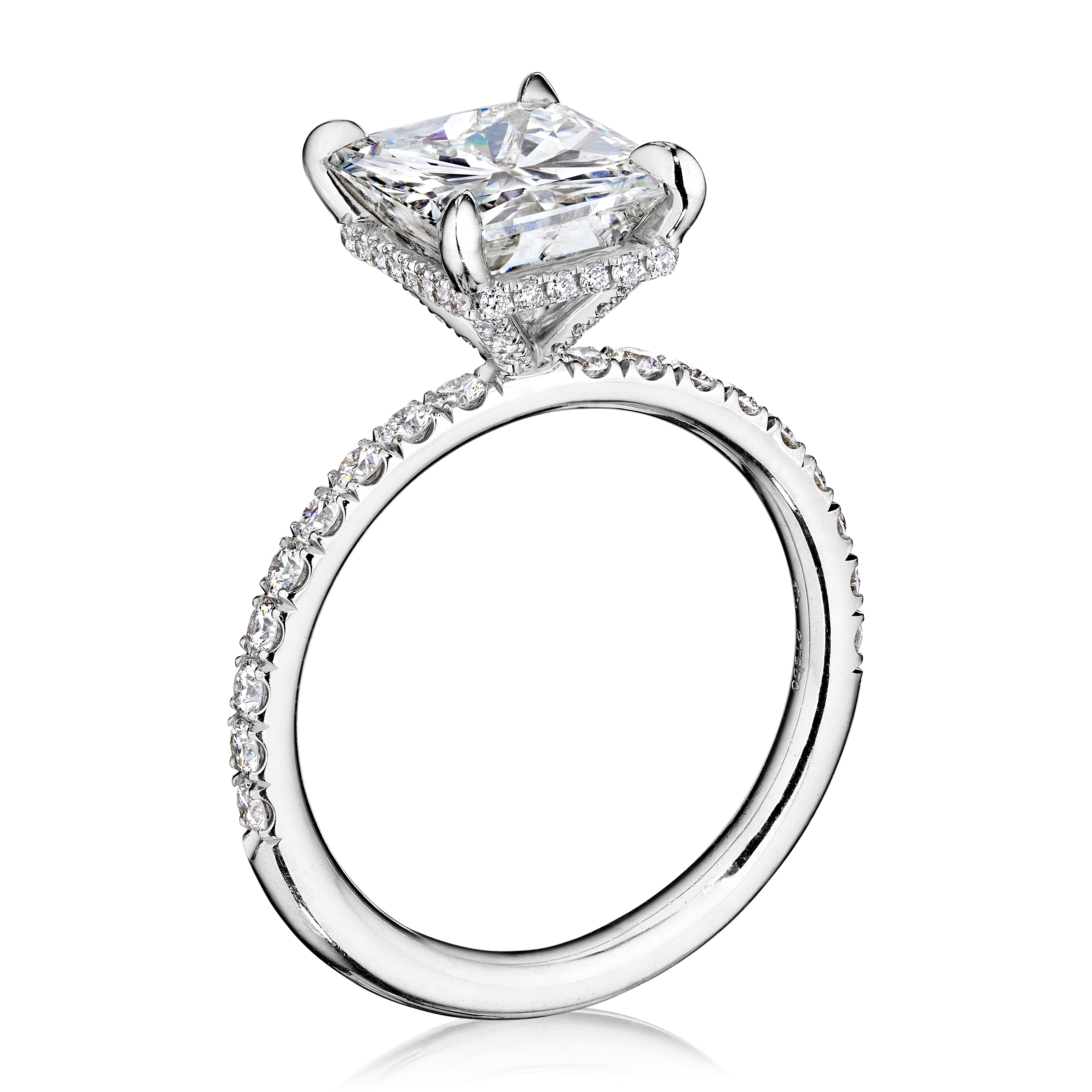 2.50ct G VS2 Radiant "Madison" Engagement Ring Forever Diamonds New York, NY
