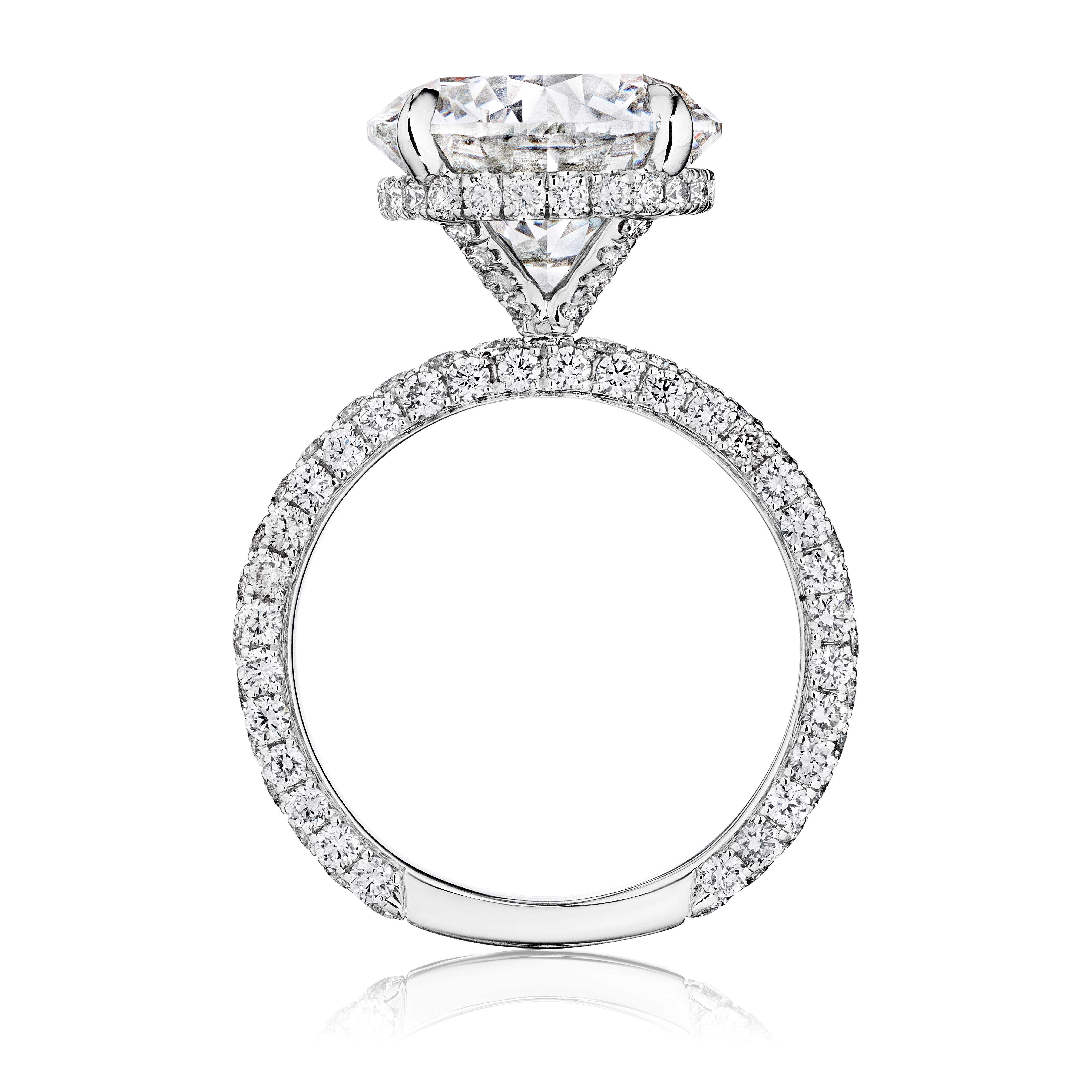 2.50ct F VS1 Round "Catherine" Engagement Ring Forever Diamonds New York, NY