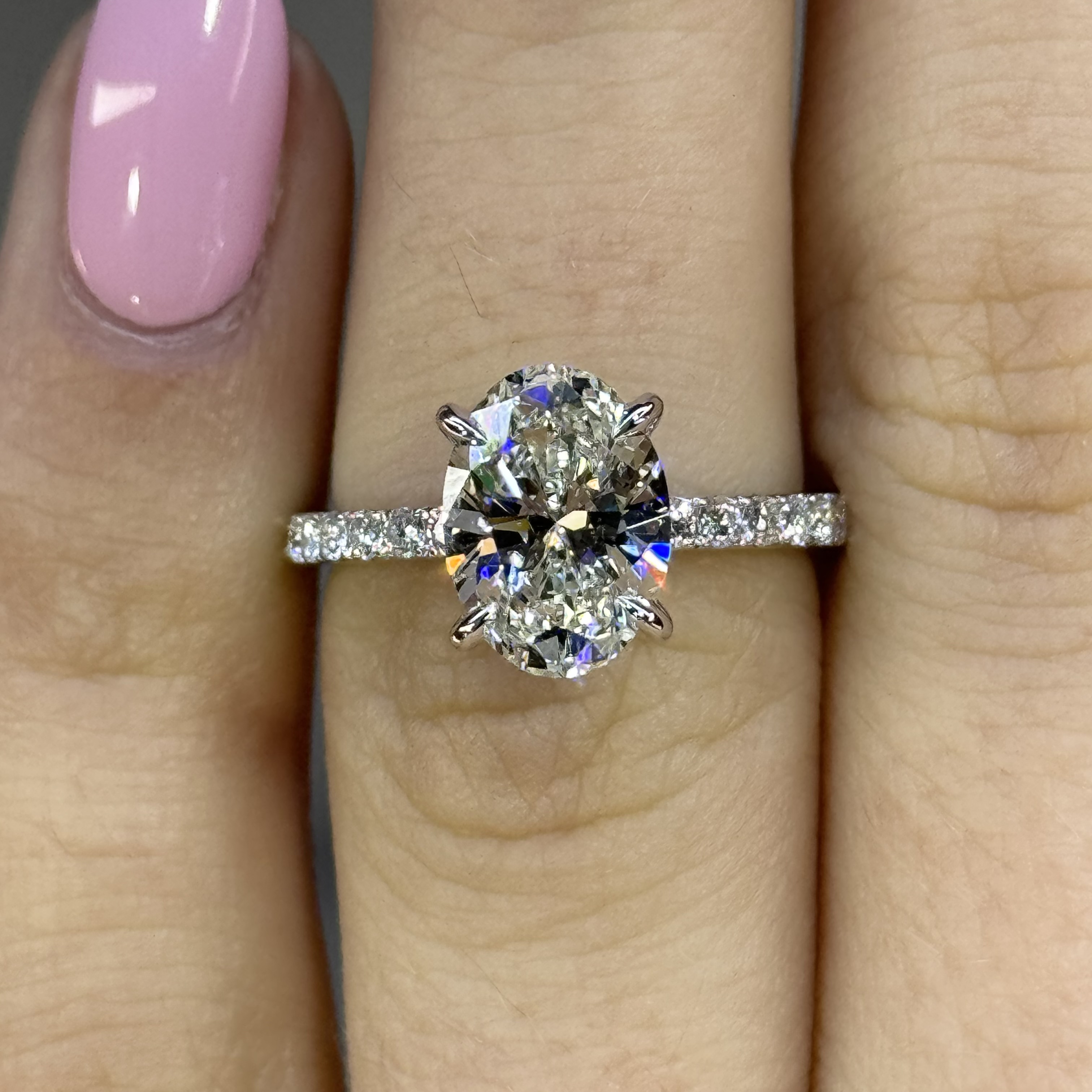 2.01ct H SI1 "Maya" Engagement Ring Image 2 Forever Diamonds New York, NY