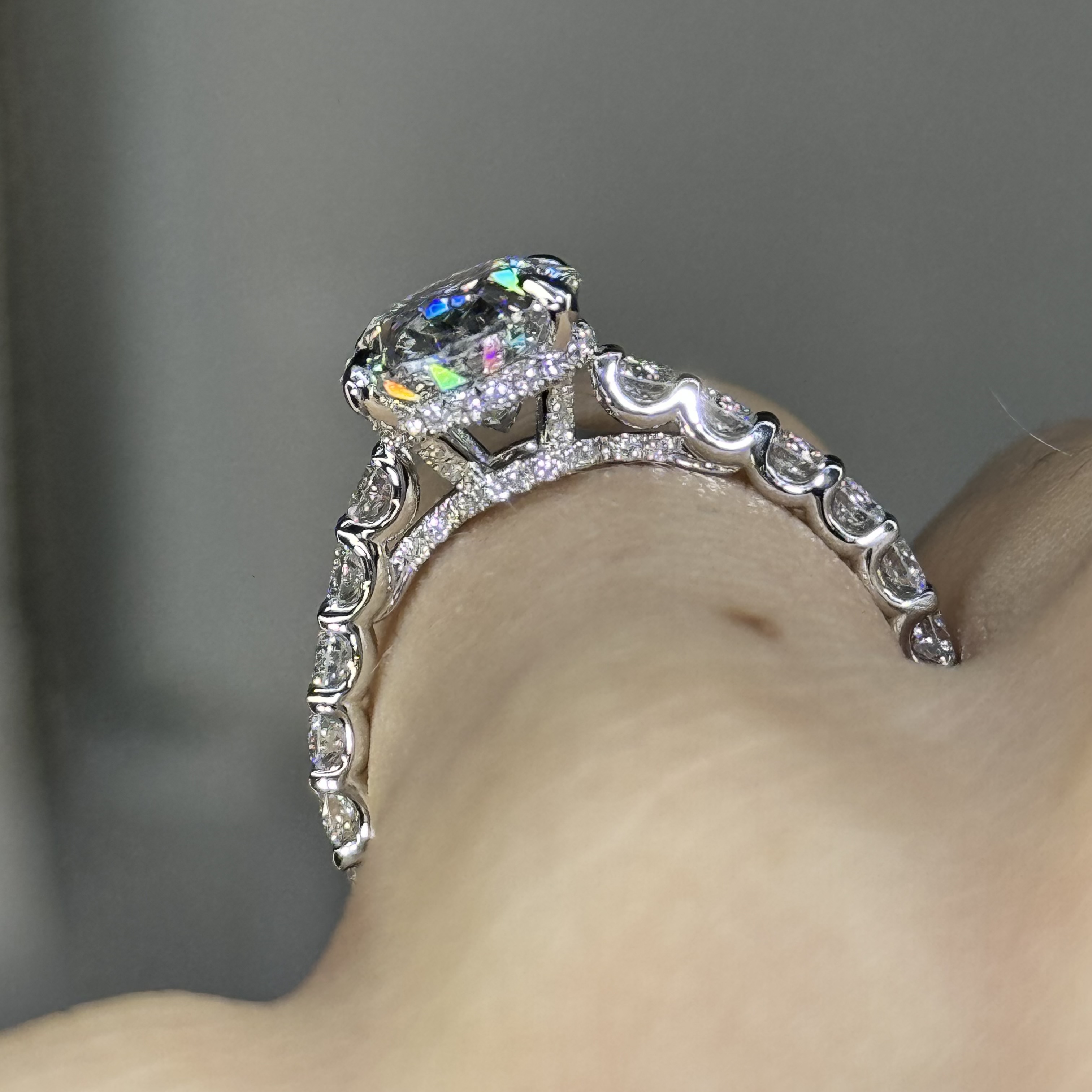 GIA 3.00ct D VS1 Oval "Alexa" Engagement Ring Forever Diamonds New York, NY