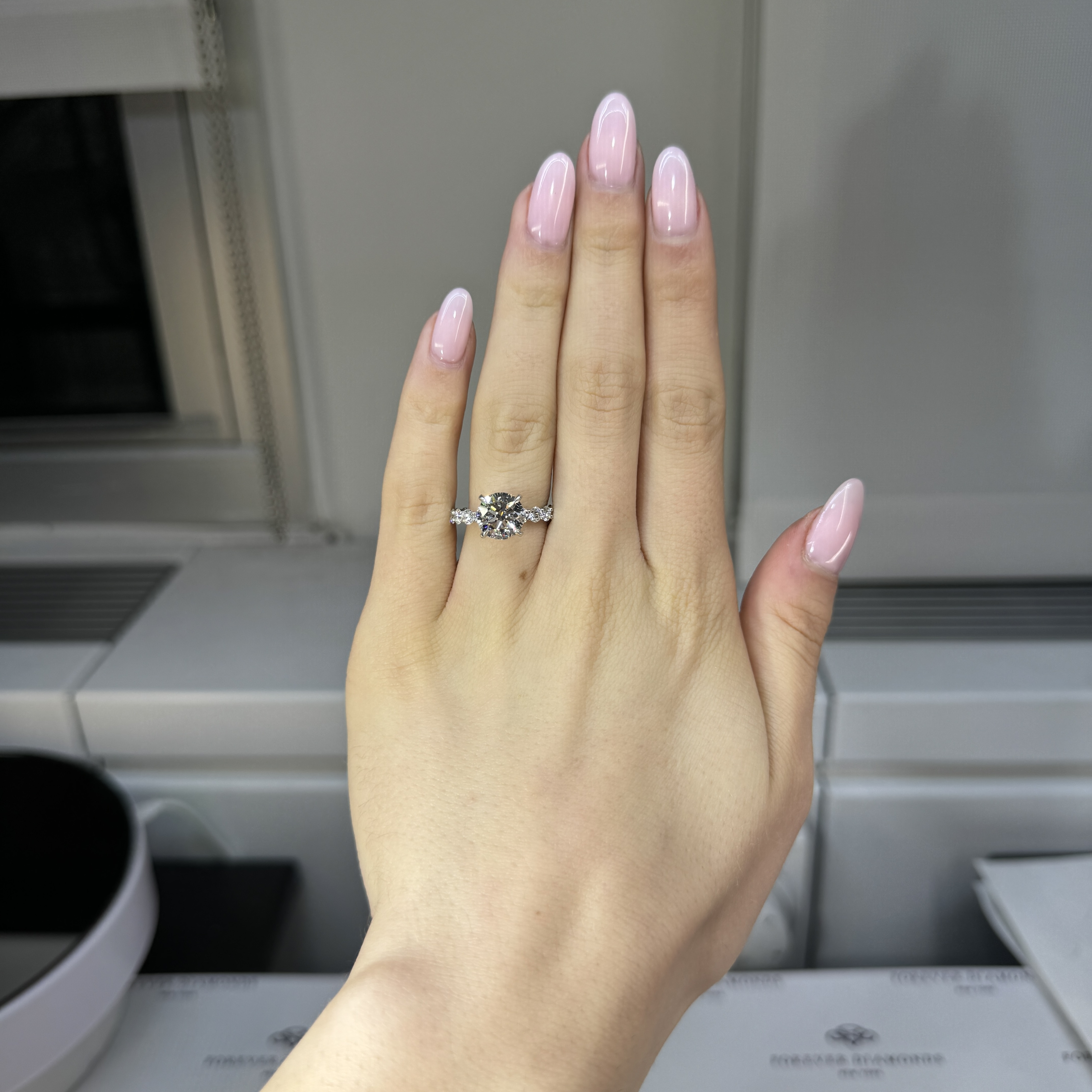 2.72ct "Anna" Engagement Ring Image 2 Forever Diamonds New York, NY