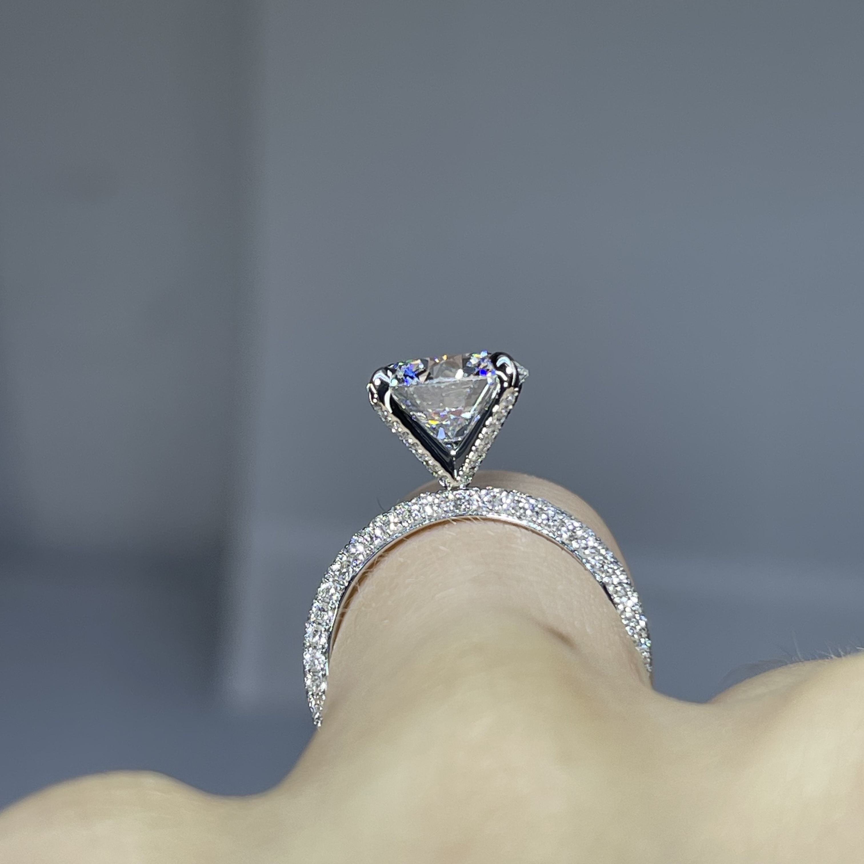 2.00ct E VS2 Round "Nadia" Engagement Ring Forever Diamonds New York, NY