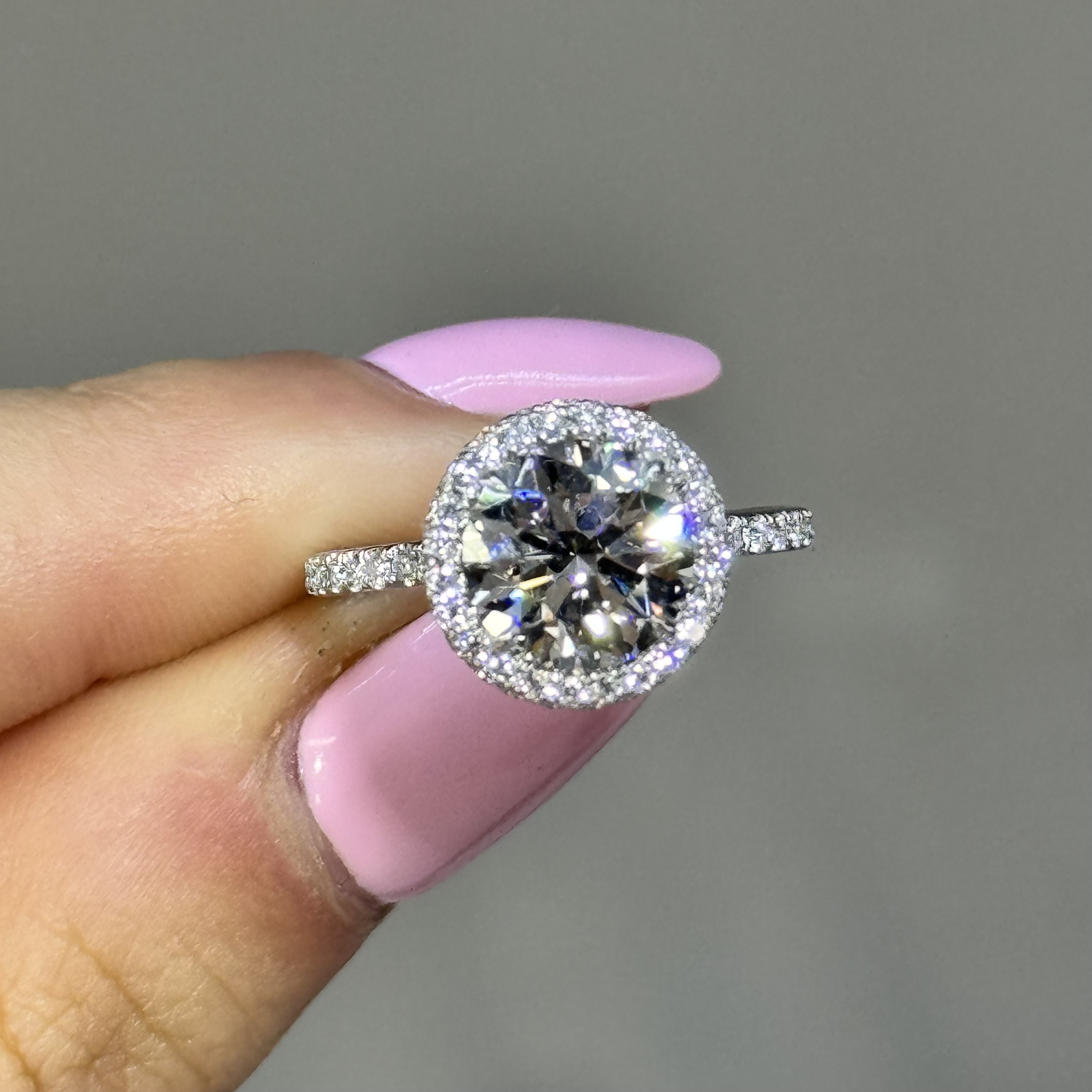 2.36ct GIA E VS2 Round "Camila" Engagement Ring Image 4 Forever Diamonds New York, NY